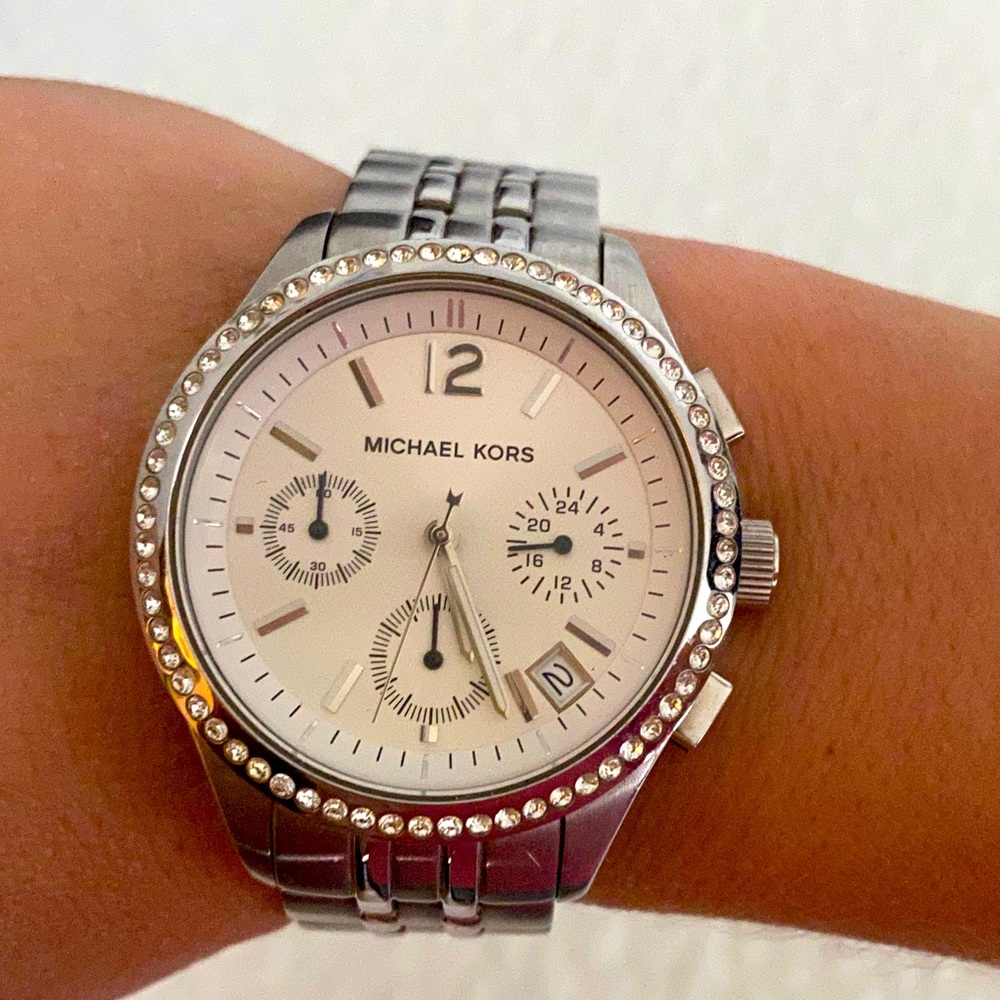 Michael Kors silver watch